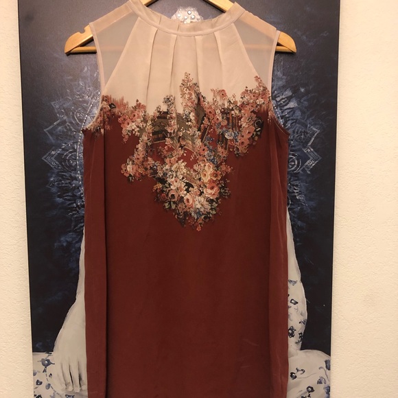 All Saints - Silky Loose Asian Inspired Dress - Picture 2 of 3